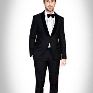 Ryan Gosling Black Oscar Tuxedo